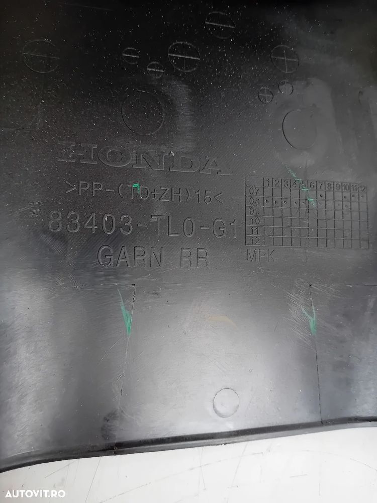 Grile Grila Ventilatie Spate Cotiera Honda Accord 2008-2013 Motor R20A3 - 6