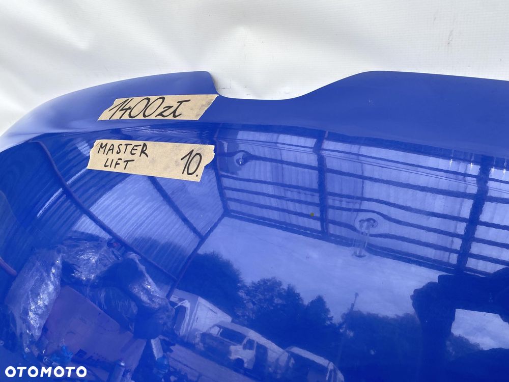 RENAULT MASTER 3 LIFT 10- MASKA POKRYWA SILNIKA NIEBIESKA 651009963R - 6