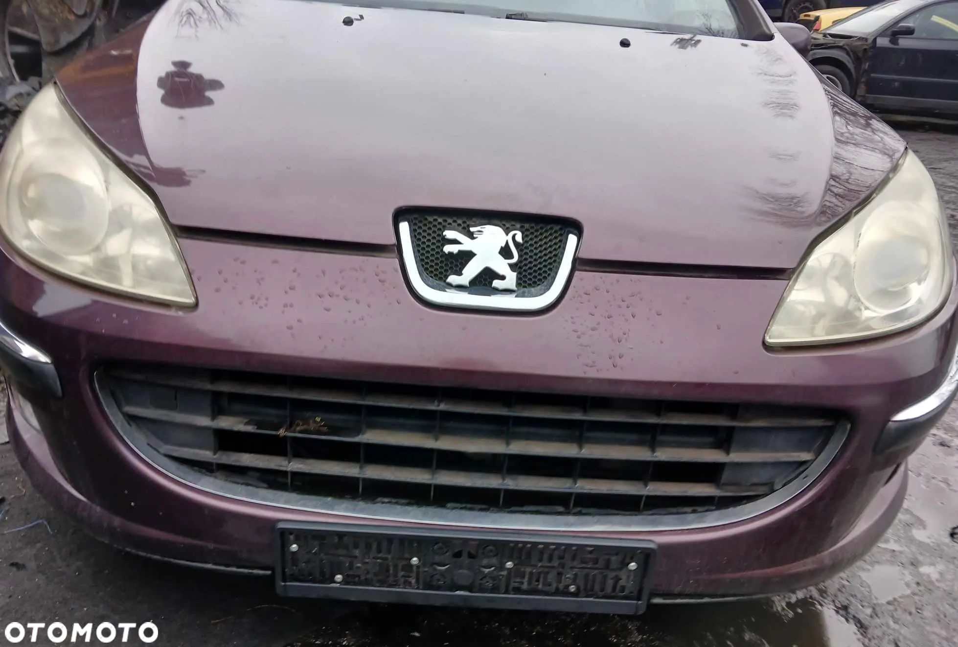 Peugeot 407 Zderzak przedni - 1