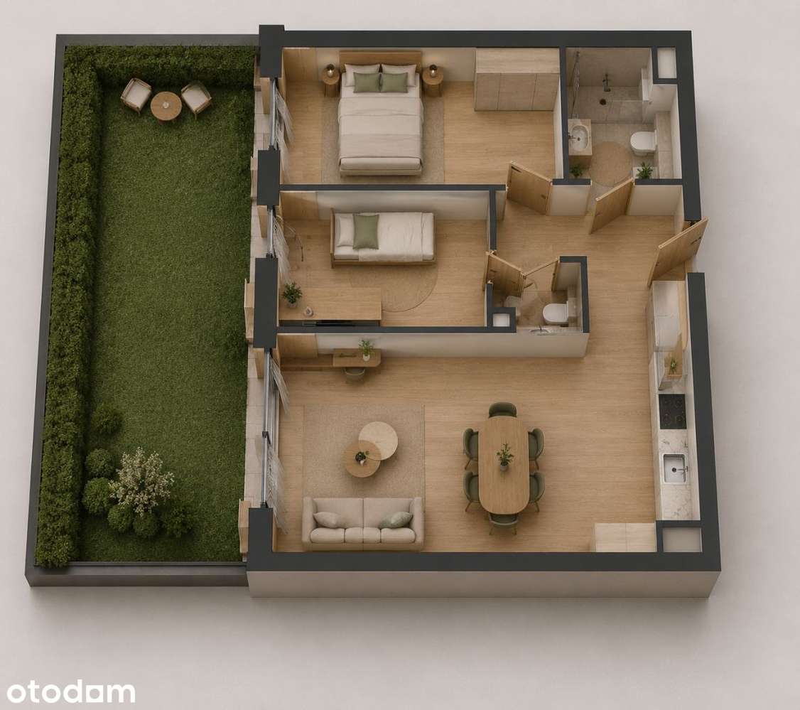 Przestrzeń dla całej rodziny | Belg Apartamenty