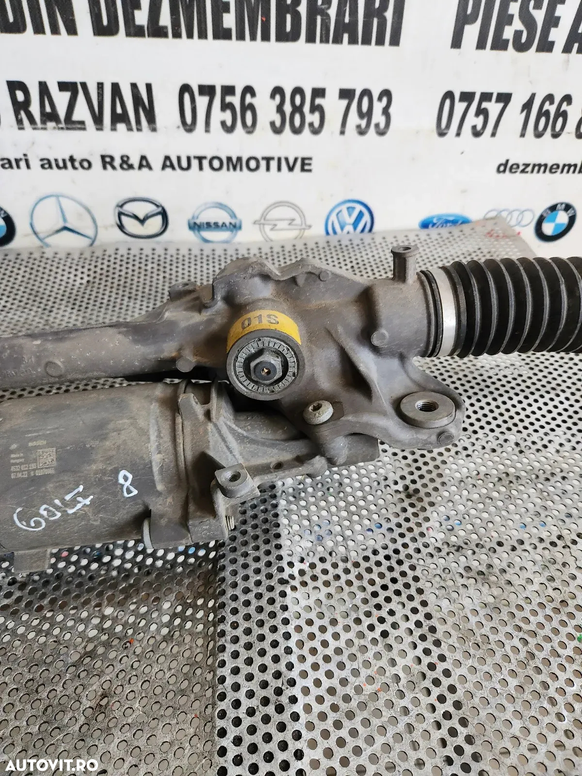 Caseta Directie Electrica Vw Golf 8 VIII Seat Skoda Cod 5WBAG Mic Defect Masina Sub 20.000 Km - 7