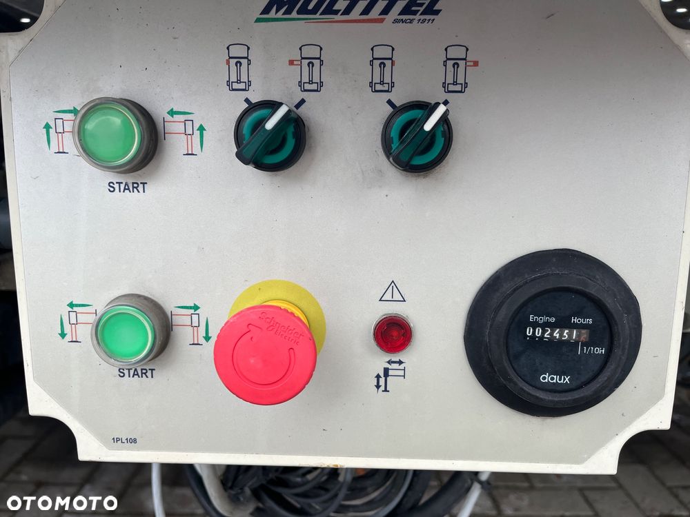 Iveco Podnośnik Koszowy 24 Metry 15 w Bok Multitel Mt240 Zwyżka Tylko 17 tys Km !!  UDT jak Wumag Ruthmann GSR - 6