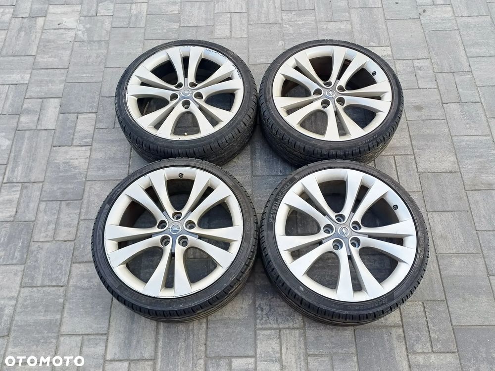 FELIGI Z OPONAMI KOŁA ALUMINIOWE OPEL INSIGNIA A R20 5X120 ET45 67,1 mm OPONA MILESTONE GREEN SPORT 245/35 R20 LATO NR10