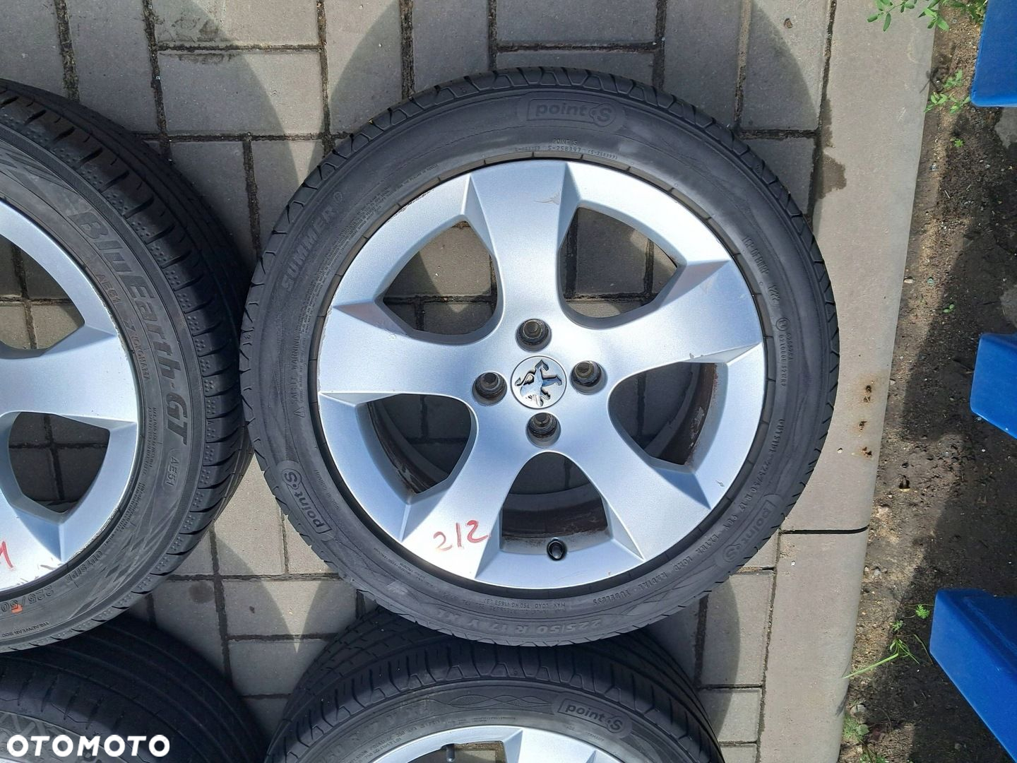 Peugeot 3008 I FELGI Aluminiowe 17" 4x108 ET29 opony 225/50R17 - 2