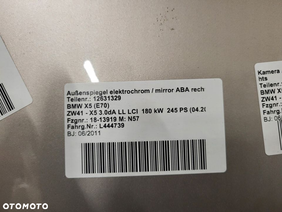 BMW X5 E70 LIFT DRZWI PRAWY PRZÓD KOMPLETNE A92 - 7