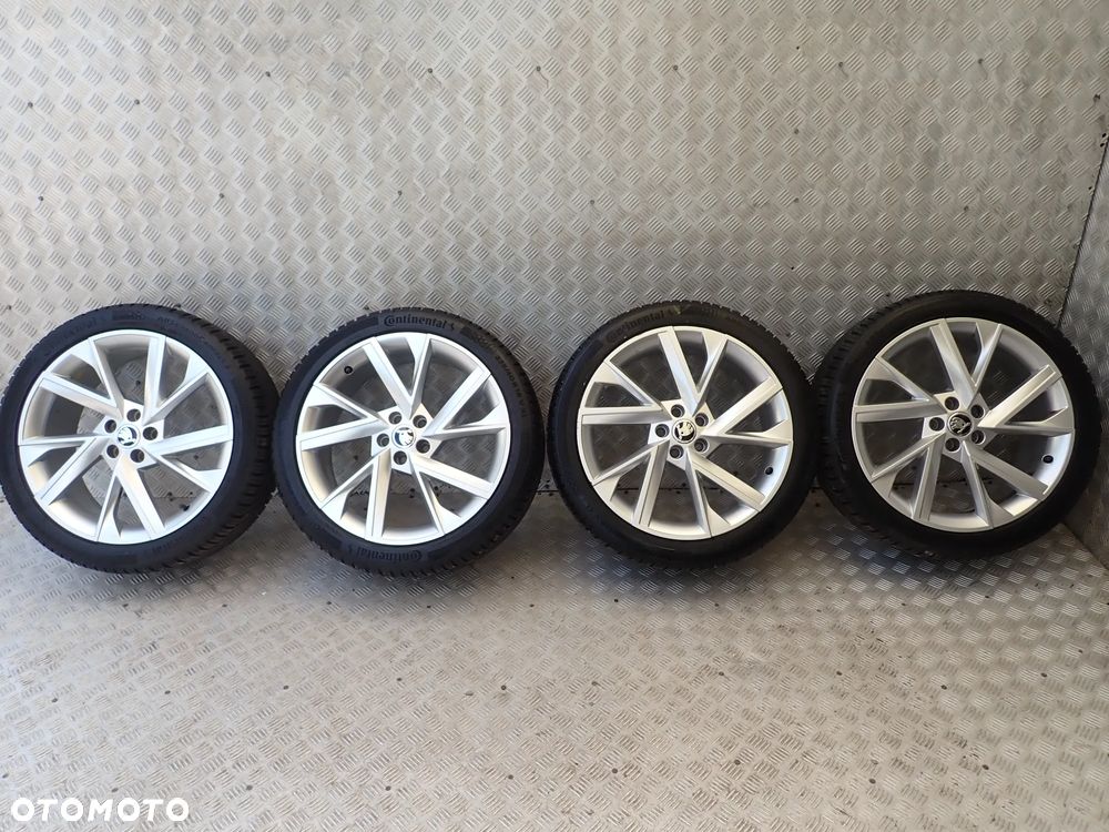 FELGI ALUMINIOWE SKODA 7JX18  ET 39  5X100  657601025A/G - 1