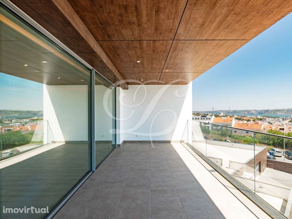 Apartamento T3 - Vista Rio/Mar 180 graus - Grande imagem: 3/35