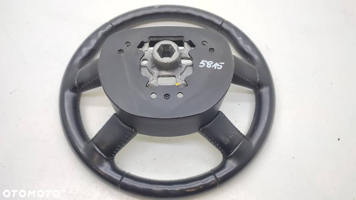 KIEROWNICA CZTERORAMIENNA SKÓRZANA CZARNA FORD S-MAX I MK1 3M513600B - 6