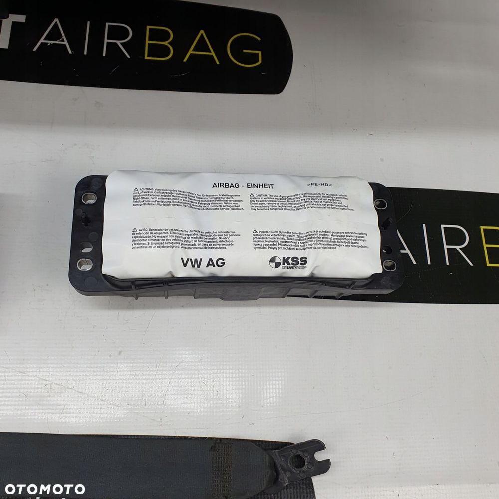 AUDI A3 8V DESKA ROZDZIELCZA KONSOLA KOKPIT PULPIT PODUSZKI AIRBAG AIR BAG PASY KIT SET - 10