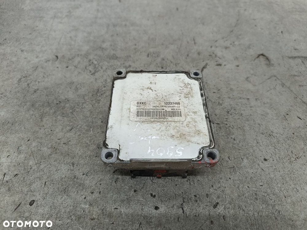 KOMPUTER, STEROWNIK OPEL COMBO C 12237460 1.6 8V 87KM - 5