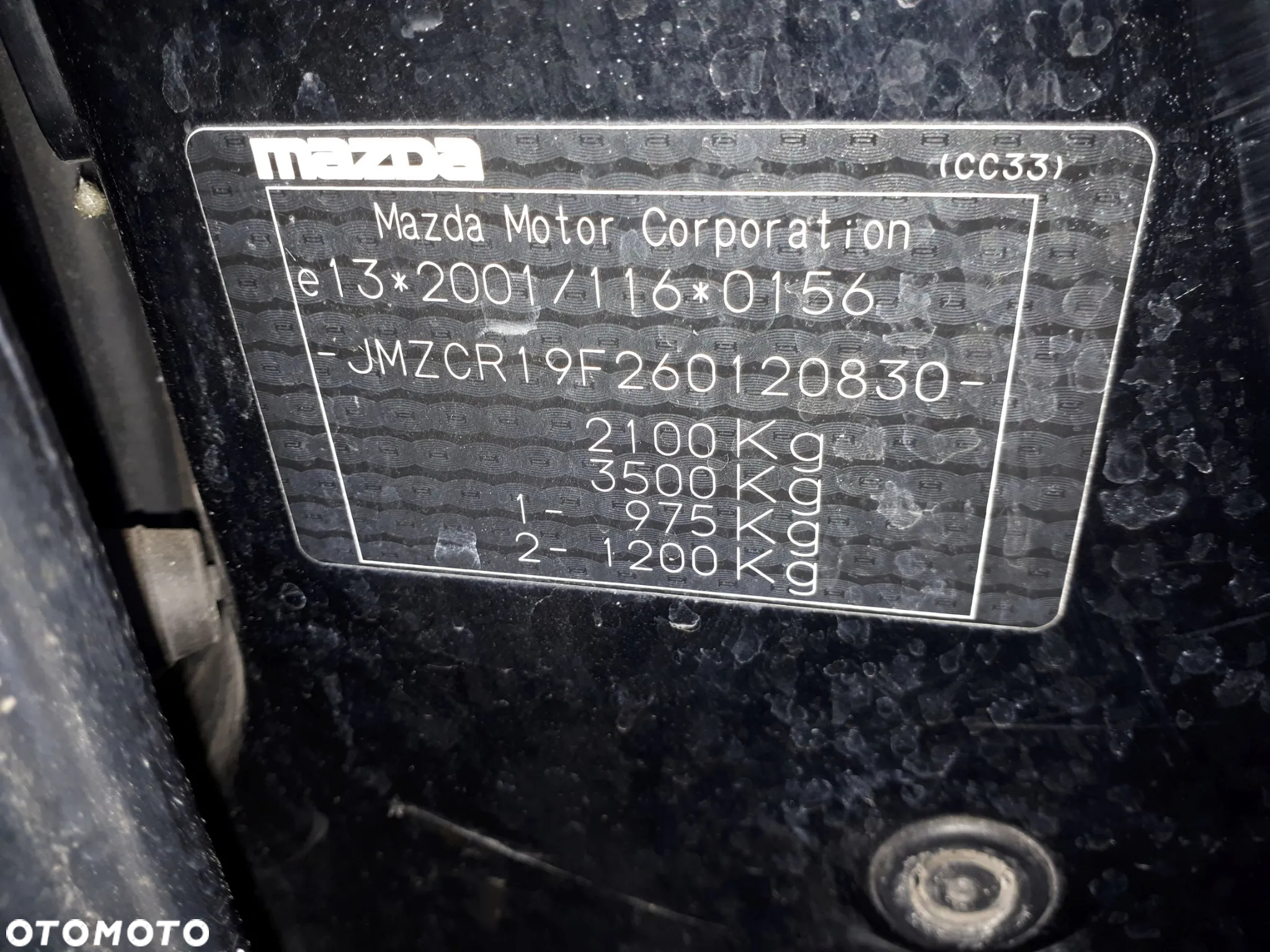 MAZDA 5 CR19 05-07 KLAPKA WLEWU PALIWA A3F - 17