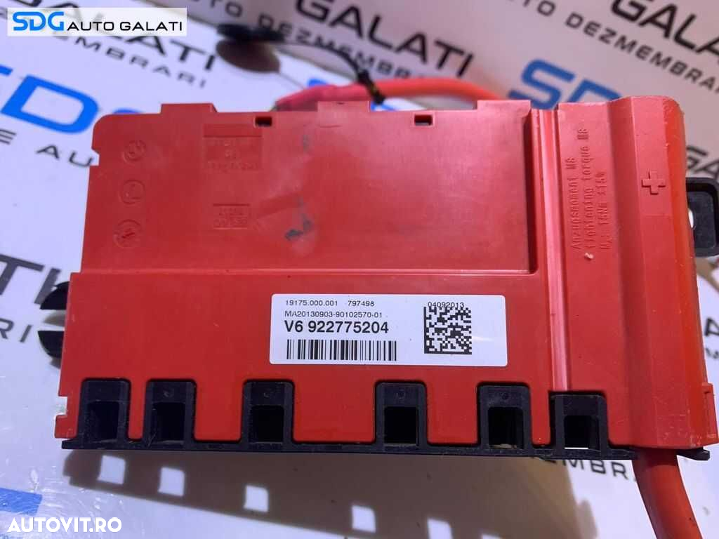 Borna Plus Baterie Acumulator cu Capsa Pirotehnica BMW Seria 3 F30 F31 2011 - 2019 Cod 922775204 9259425 925942502 9259424 - 2