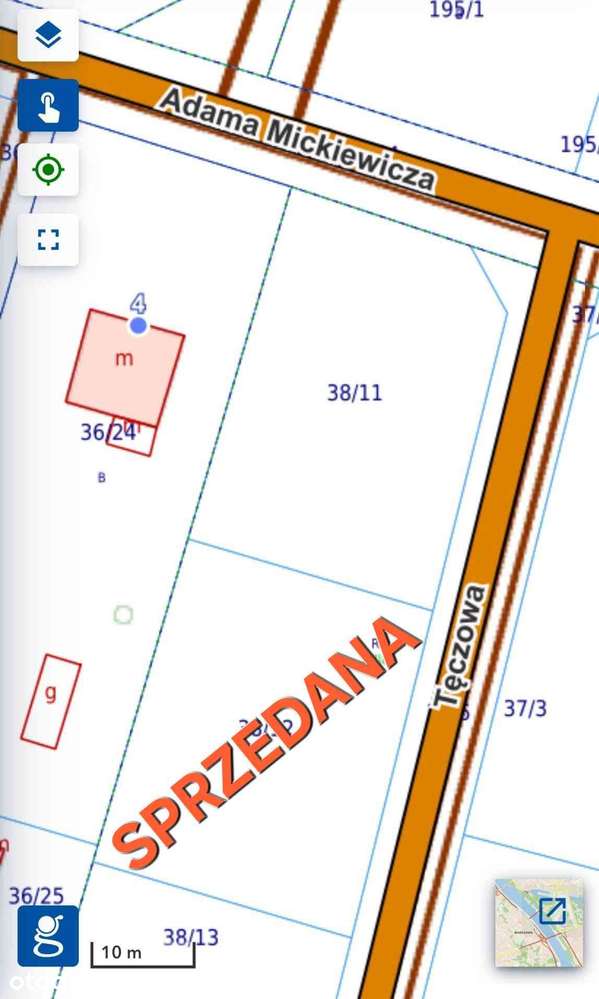 Wilczków gm. Żórawina, 806m2, budowlana - Pełny obrazek: 4/5