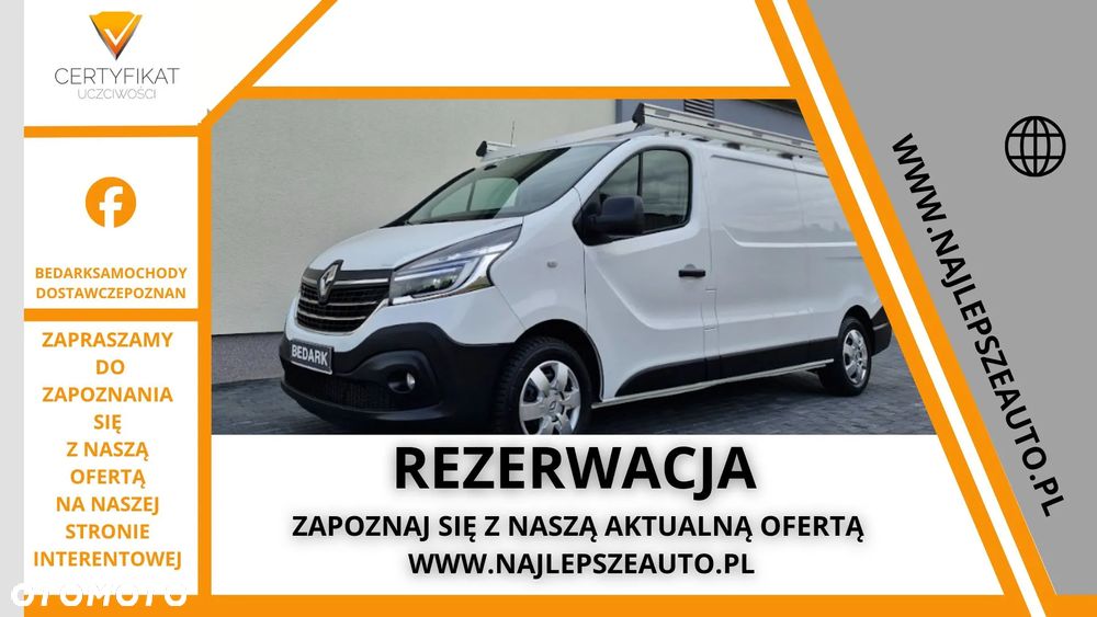 Renault Trafic L2H1, nawigacja, klima, tempomat