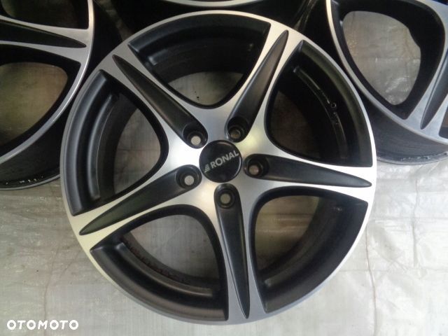 4X FELGI 17 RONAL R56 MB/FC SKODA SEAT AUDI VW 5X112 7J ET45 - 2