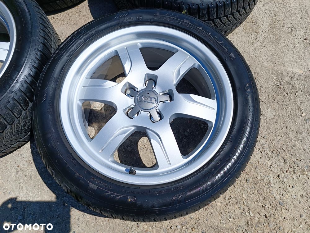5x112 Alufelgi Felgi Aluminiowe 17 Koła Zimowe zima Oryginalne AUDI A5 A7 A4 B8 B9 A6 C6 C7 BMW Mercedes 225/50 5-6mm - 2