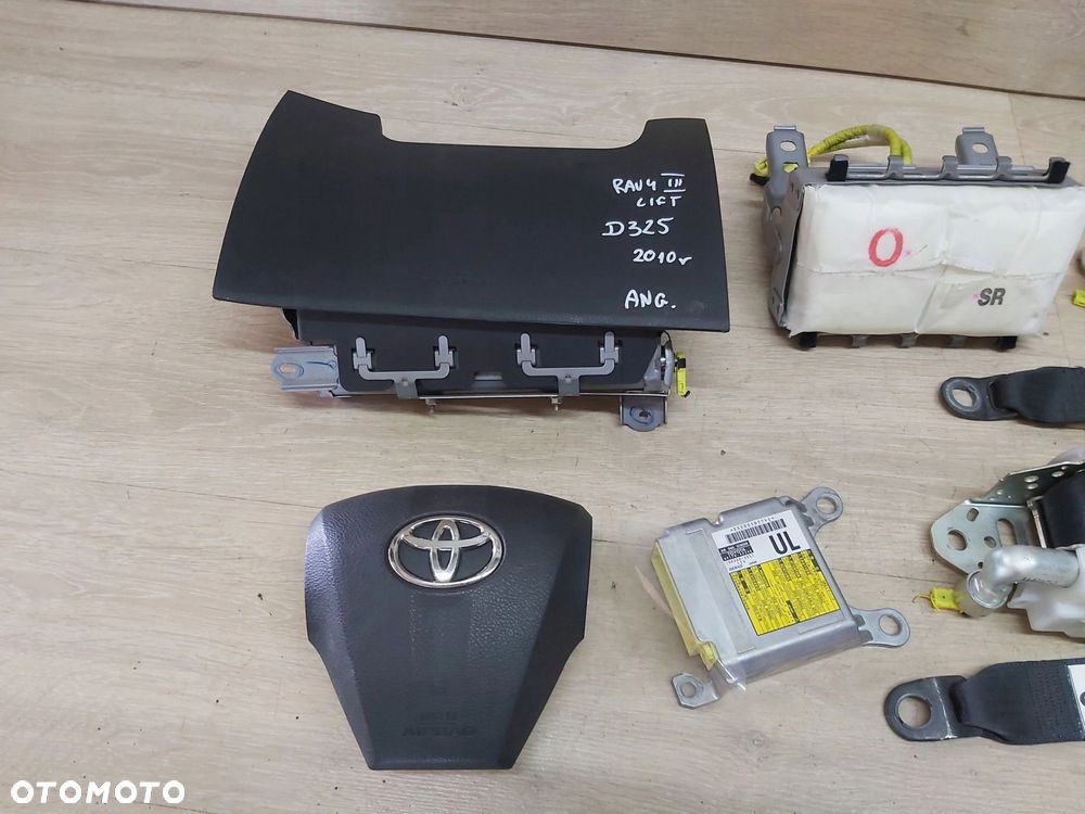 Toyota Rav4 III LIFT air bag poduszka kierowcy deska pas przód lewy prawy - 2