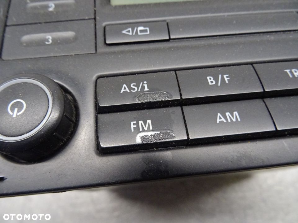 VW POLO IV 9N LIFT HB 3D 05-09 1.2B 64KM RADIO RADIOODTWARZACZ CD 6Q0035152D - 2