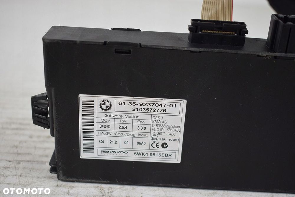 sterownik zestaw bmw 1 e81 0281017551 a6481500179 - 7