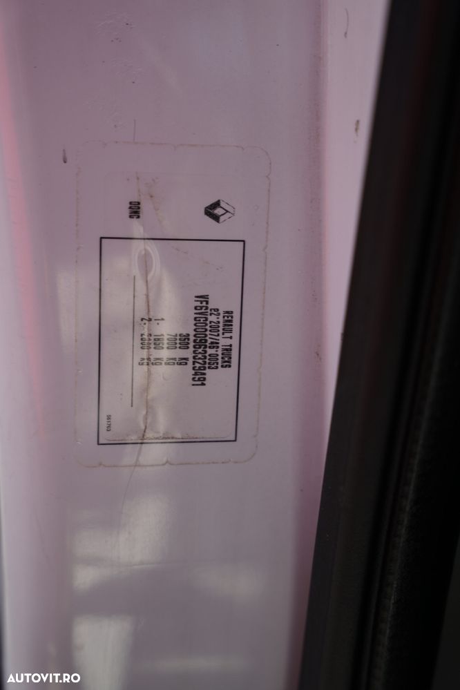 Renault MASTER 2.3 DCI 165 / 4.3 m CONTAINER / 750 KG DHOLLANDIA LIFT / TWIN / IMPORTAT - 37