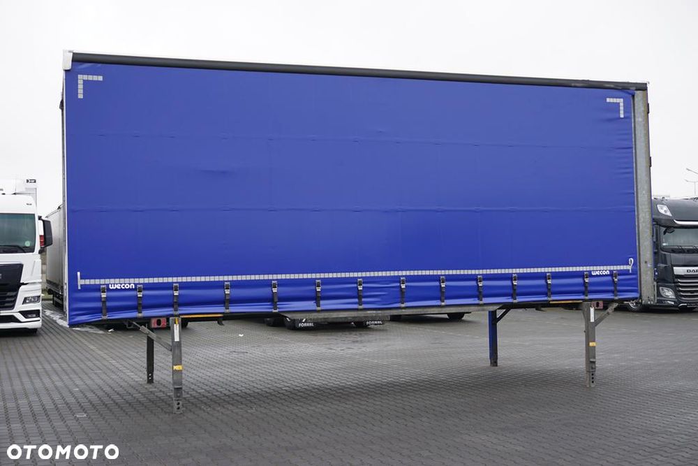 Scania WECON / ZABUDOWA / BDF / FIRANKA / DŁ. 7,82 M / 19 PALET / MEGA - 3