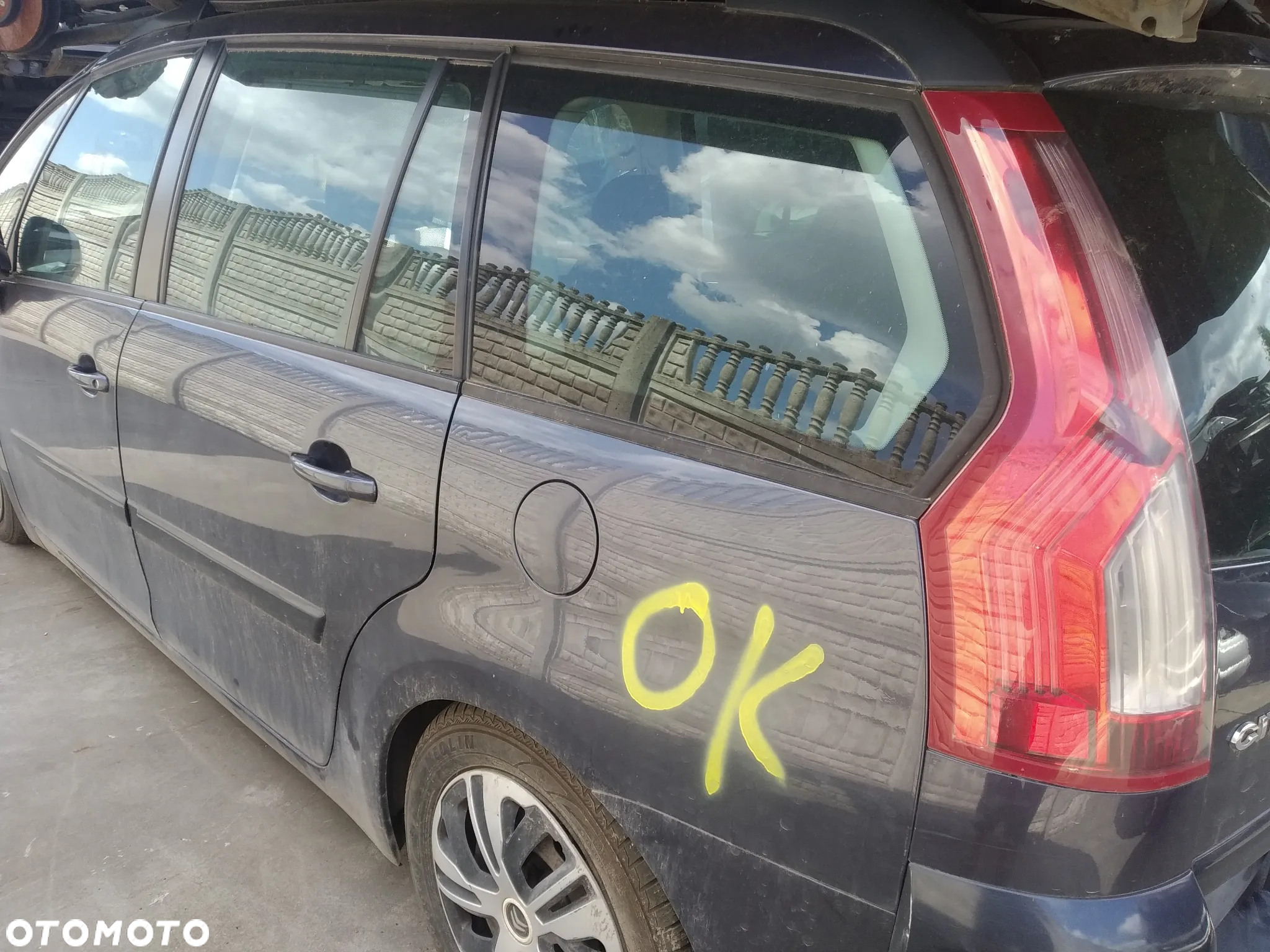 CITROEN C4 GRAND PICASSO 06-10 ZDERZAK TYL TYLNI KENC - 19