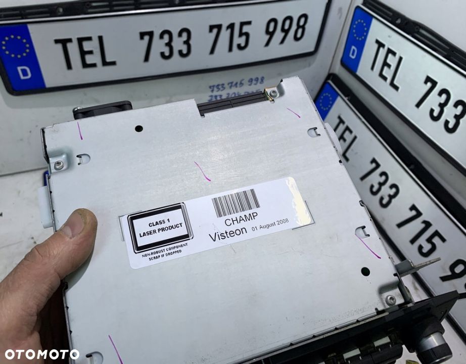 RADIO CZYTNIK CD RADIOODTWARZACZ 9192680 BMW E60 - 6