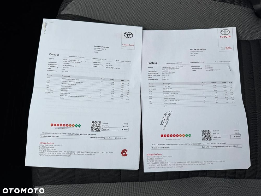 Toyota Auris 1.33 Dual-VVT-i Life - 22