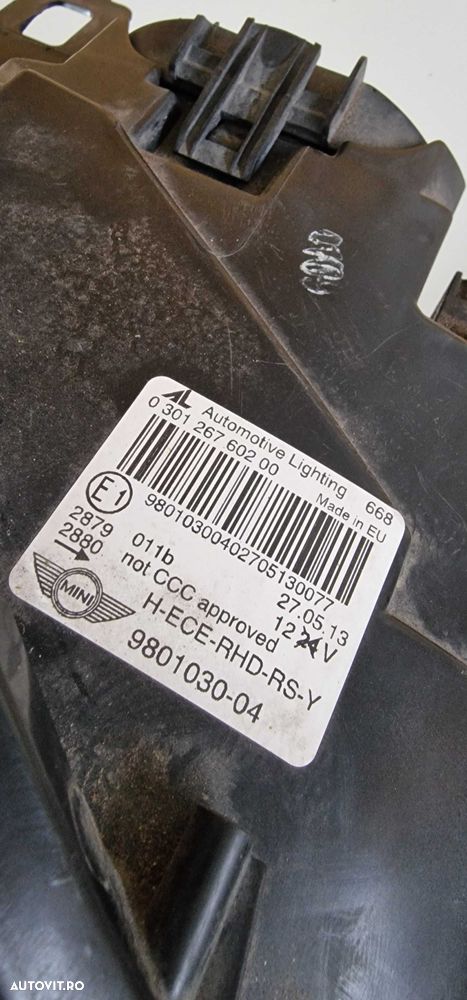 Faruri Mini cooper Countryman 2013 cod 9801029-04 - 7