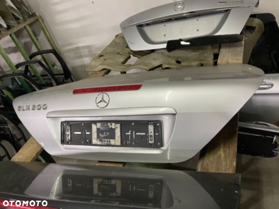 MERCEDES SLK 170 lift  klapa tylna zamek klapy lakier 744 emblemat SLK 200 - 2