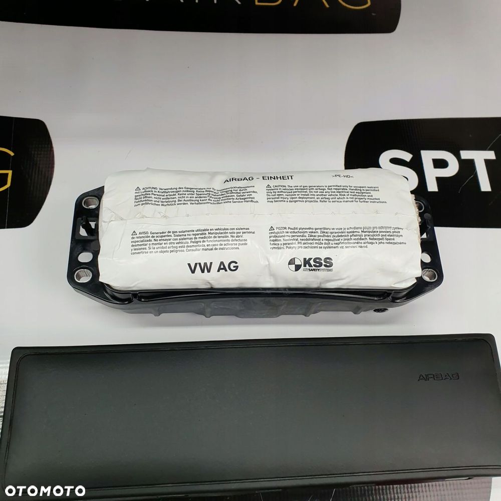 PORSCHA CAYENNE III 3 DESKA ROZDZIELCZA KONSOLA KOKPIT PULPIT PODUSZKI AIRBAG AIR BAG PASY KIT SET - 8