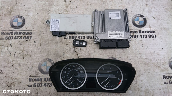 BMW E87 E90 118d 318d 122KM Zestaw Startowy Komputer Silnika 7799854