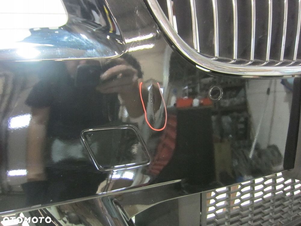 BMW F10 F11 ZDERZAK PRZEDNI PRZÓD 668 CZARNY PRZED LIFTEM MPAKIET 2013R PDC - 6