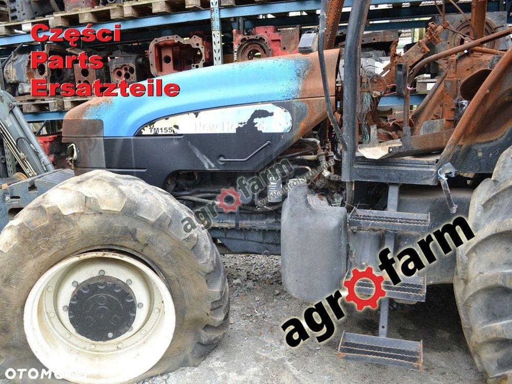 New Holland TM155 części, skrzynia biegów, silnik - 3