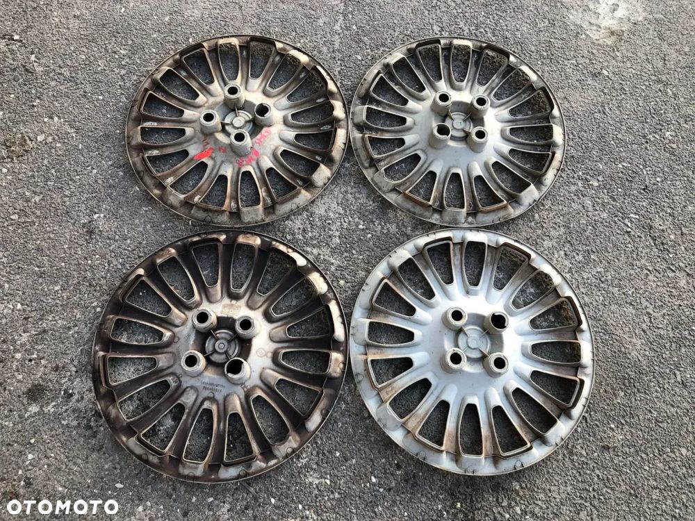 Kołpaki Oryginalne R15 Fiat 735481016 Komplet - Gwarancja Wysyłka - 8