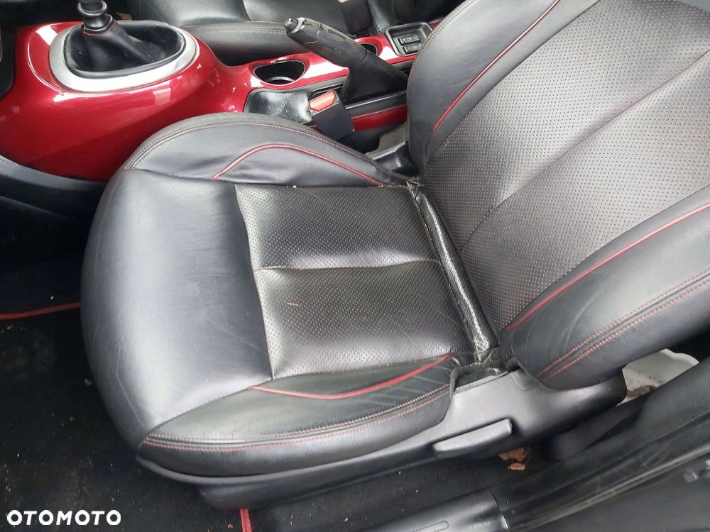 Nissan JUKE I F15 Lift Fotel przód tył lewy prawy kanapa Komplet SKÓRA - 3