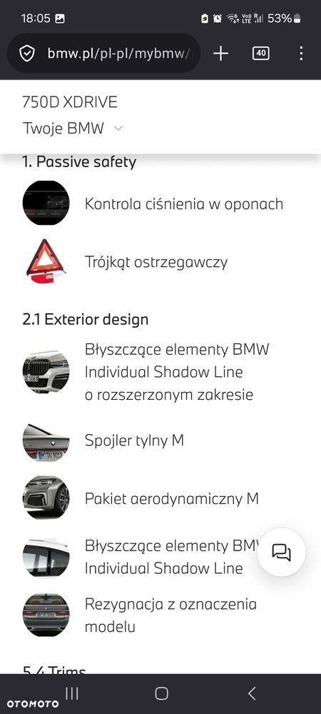 BMW Seria 7 750d xDrive sport - 22