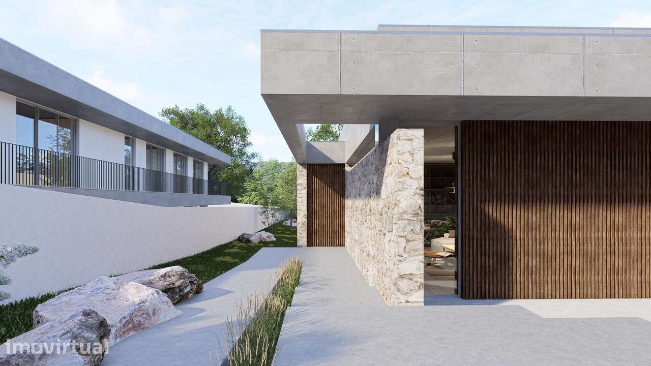 Terreno com projecto aprovado para moradia - Grande imagem: 3/36
