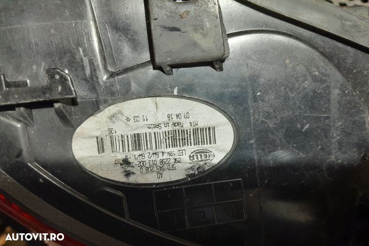 Lampa / Tripla stop dreapta pe aripa CU DEFECT SE VINDE PENTRU LEDURI - 5