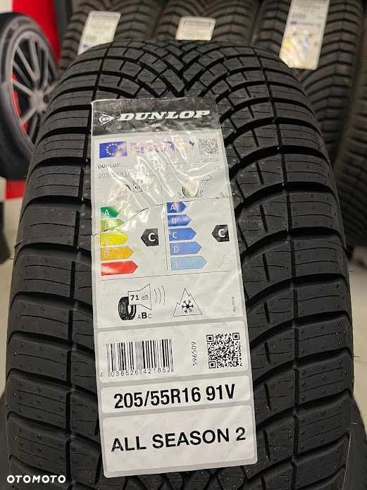 205/55R16 Dunlop AllSeason 2 cztery nowe opony całoroczne 2025r - 1