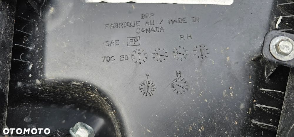 Wahacz piasta tarcza zacisk przedni przód Can Am Spyder RS Rotax 990 12r. - 13