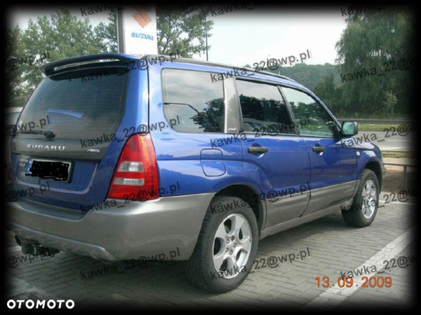 SUBARU FORESTER LOTKA SPOILER NA KLAPĘ PODKŁAD!!