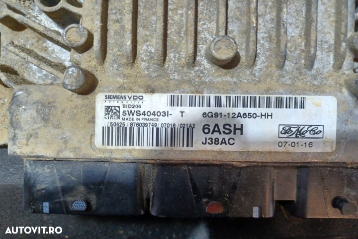 Calculator motor ECU 6G91-12A650-HH - 1.8 TDCI 6G91-12A650-HH - 1.8 T - 4