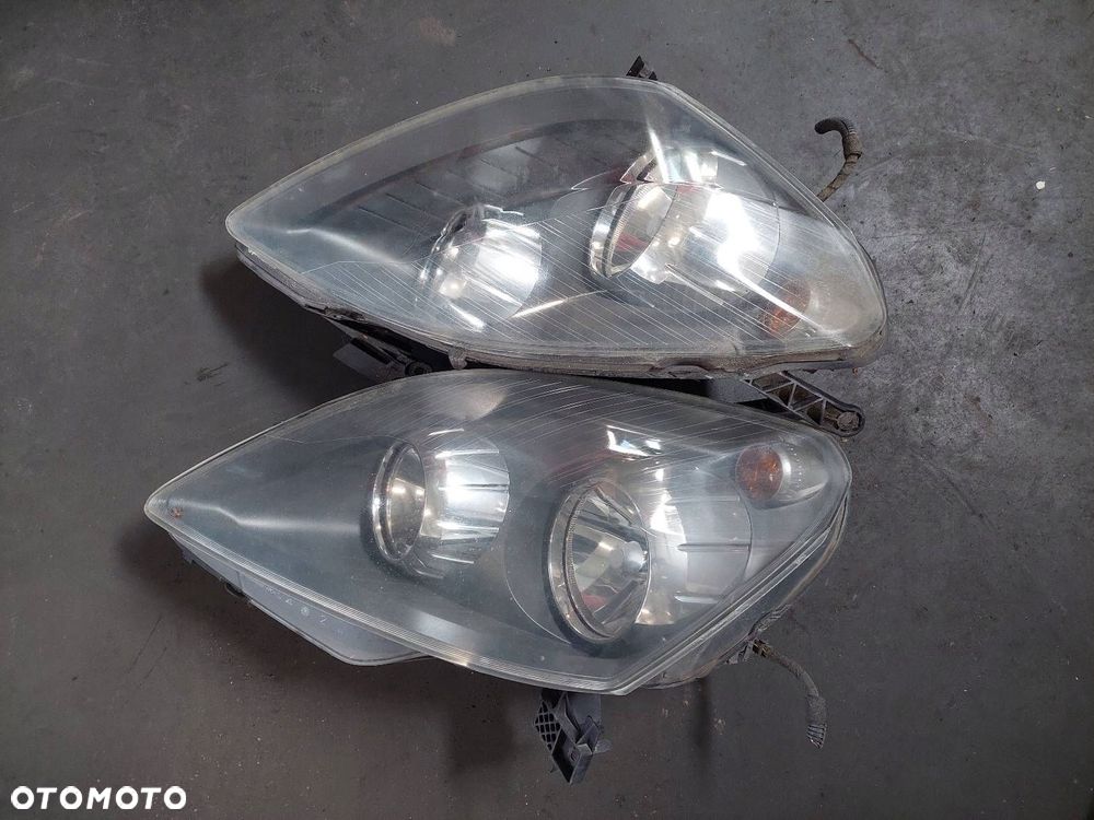 KOMPLETNY PRZÓD MASKA ZDERZAK LAMPA BŁOTNIK OPEL ZAFIRA B Z20R - 3