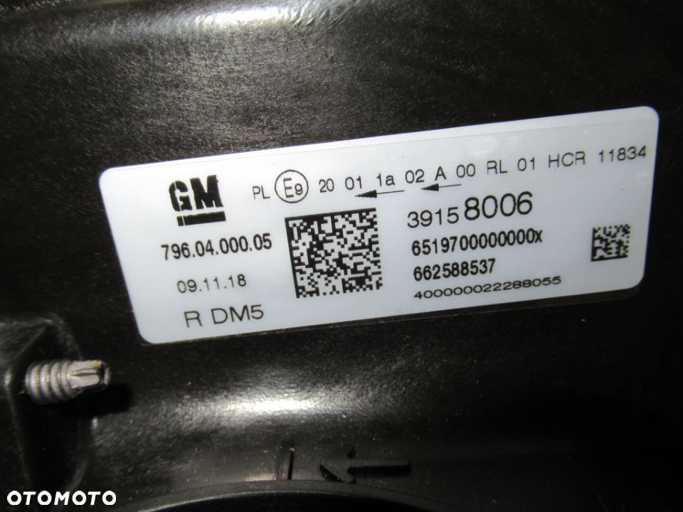 LAMPA PRZEDNIA PRZÓD PRAWA OPEL ASTRA V 5 SOCZEWKA 2015- - 9