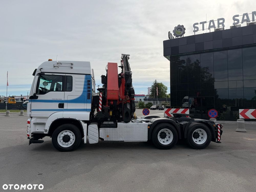 MAN TGS 26.480 6x6H PALFINGER PK 44002 FLY Jib Wciągarka HDS Siodło - 10