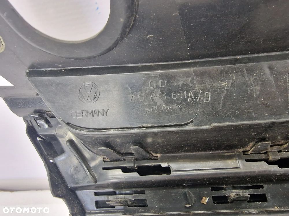 VW TOUAREG 7P6 / 7P 10- ATRAPA / GRILL PRZEDNI PRZÓD , NR 7P6853651A/D , NR AUKCJI GR122 - 27
