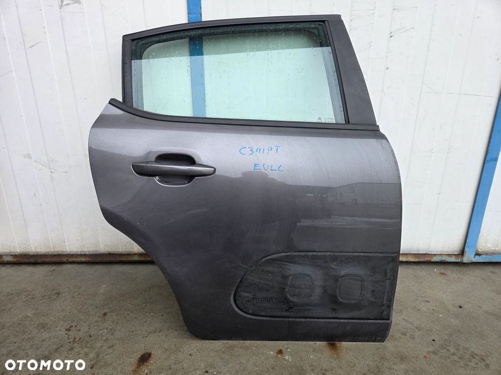 Drzwi prawe tylne tył Citroen C3 III EVLC - 1