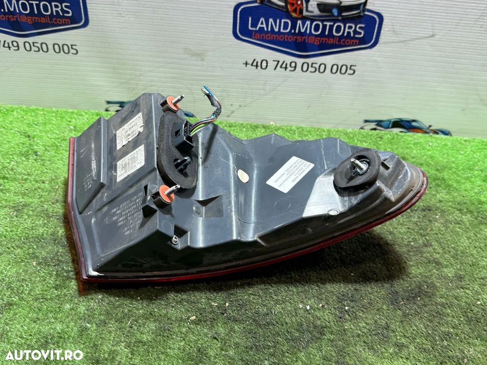 STOP TRIPLA ARIPA SPATE DREAPTA CU LED BMW SERIA 5  F11 520D BREAK COMBI UNIVERSAL SE  TOURING 2.0 DIESEL 2011 COD OEM 63217203234 / 7203234 / BREAK 2010-2017 - 5