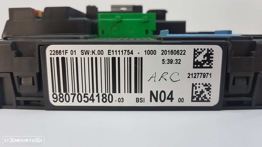 CAIXA DE RELÉS/ FUSÍVEIS PEUGEOT 308 SW ACTIVE - 5